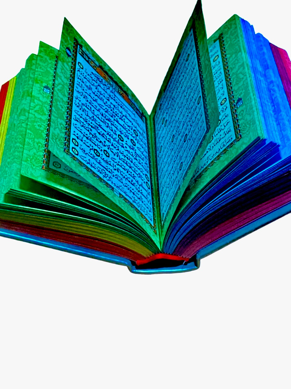 Quran 12x8 Rainbow Pages